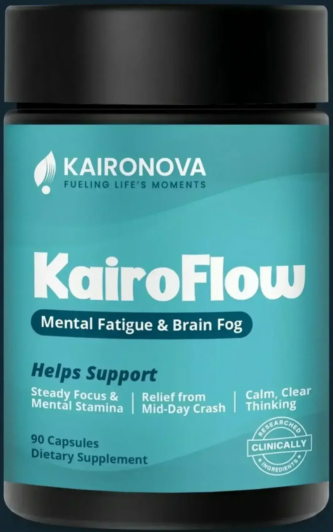 KairoFlow Bottle - Cognitive Support Supplement by Kaironova